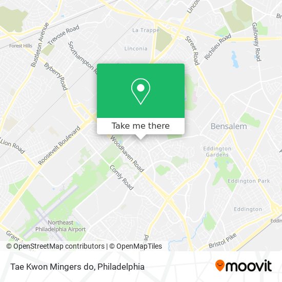 Mapa de Tae Kwon Mingers do