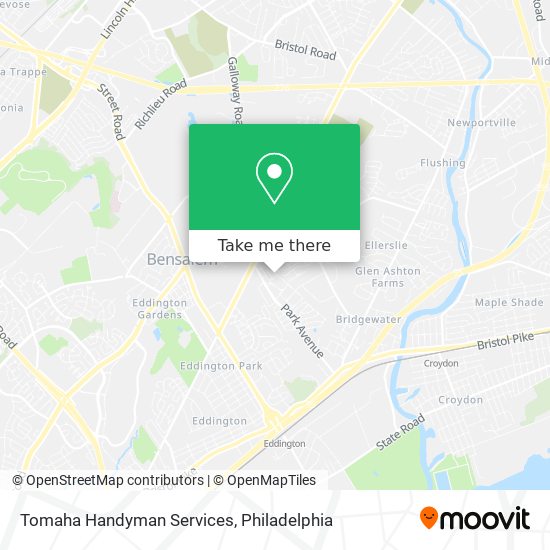 Tomaha Handyman Services map