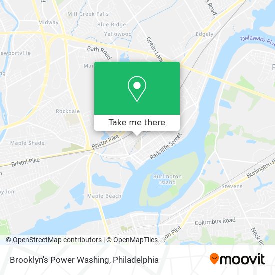 Brooklyn's Power Washing map