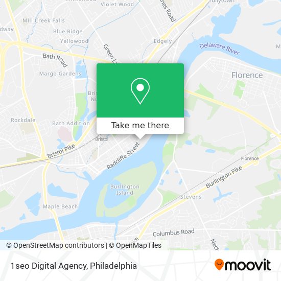 1seo Digital Agency map