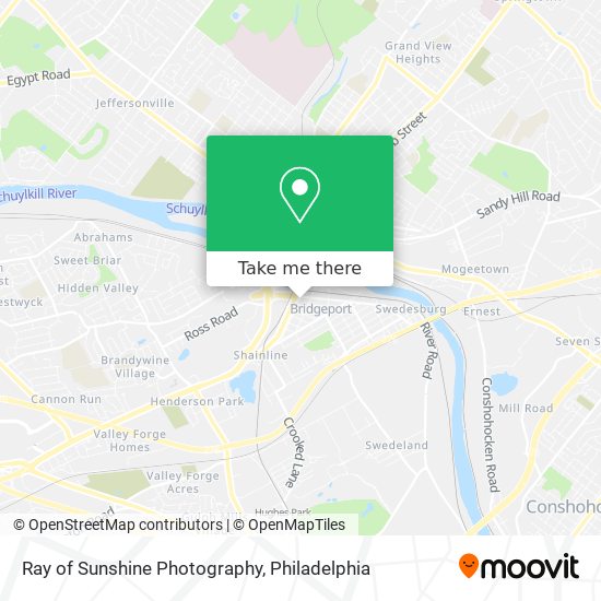 Mapa de Ray of Sunshine Photography