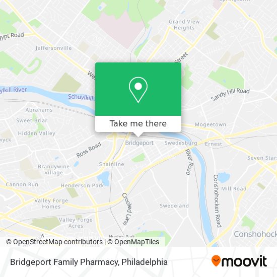 Mapa de Bridgeport Family Pharmacy