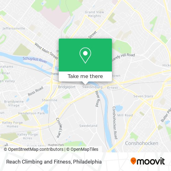 Mapa de Reach Climbing and Fitness