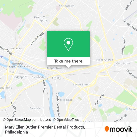 Mary Ellen Butler-Premier Dental Products map