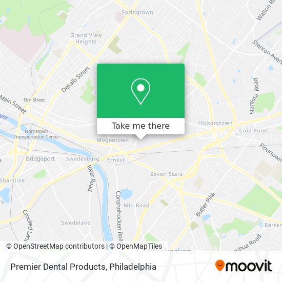 Premier Dental Products map