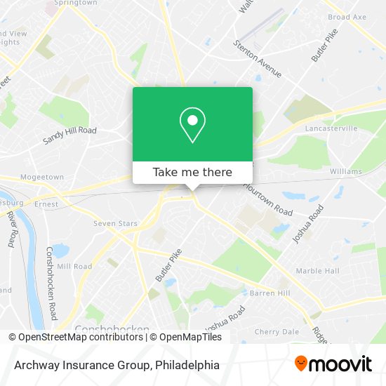 Archway Insurance Group map