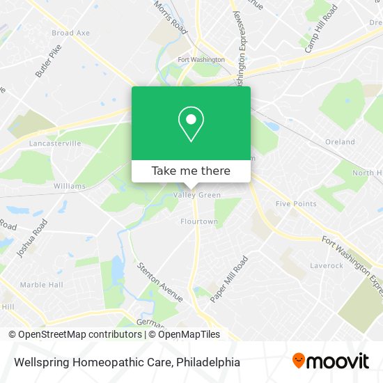 Wellspring Homeopathic Care map