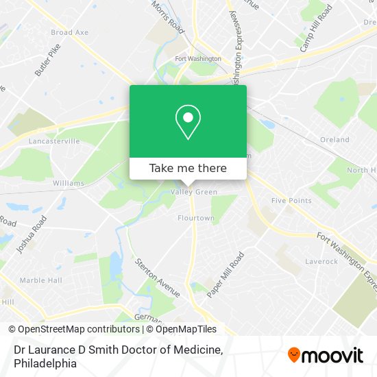 Dr Laurance D Smith Doctor of Medicine map