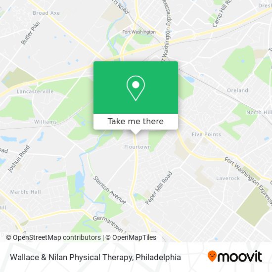 Mapa de Wallace & Nilan Physical Therapy