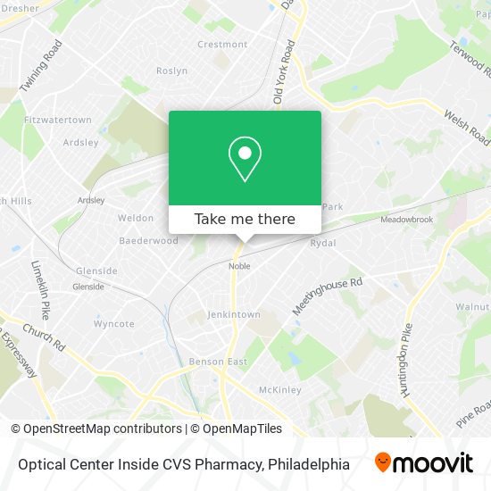 Optical Center Inside CVS Pharmacy map