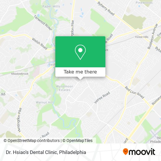 Dr. Hsiao's Dental Clinic map