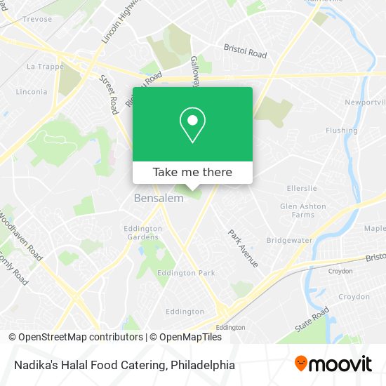 Nadika's Halal Food Catering map