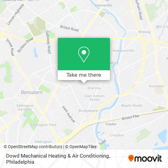 Mapa de Dowd Mechanical Heating & Air Conditioning