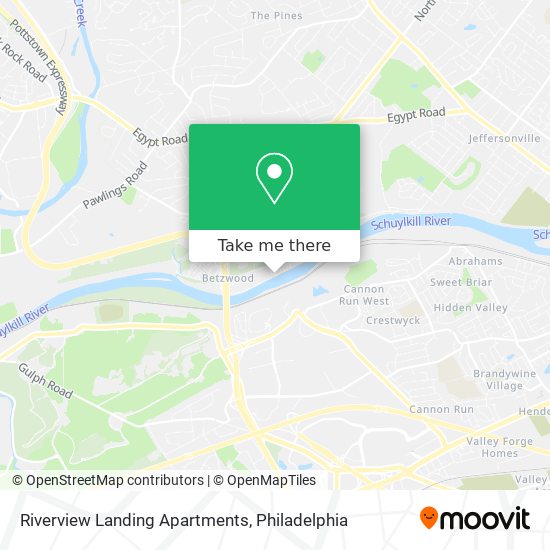 Riverview Landing Apartments map