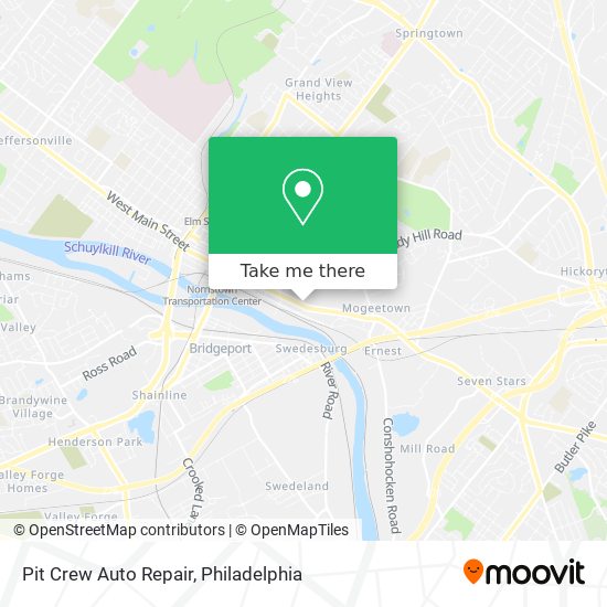 Mapa de Pit Crew Auto Repair