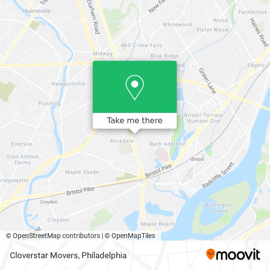 Cloverstar Movers map