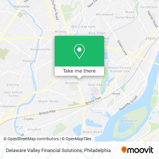 Delaware Valley Financial Solutions map