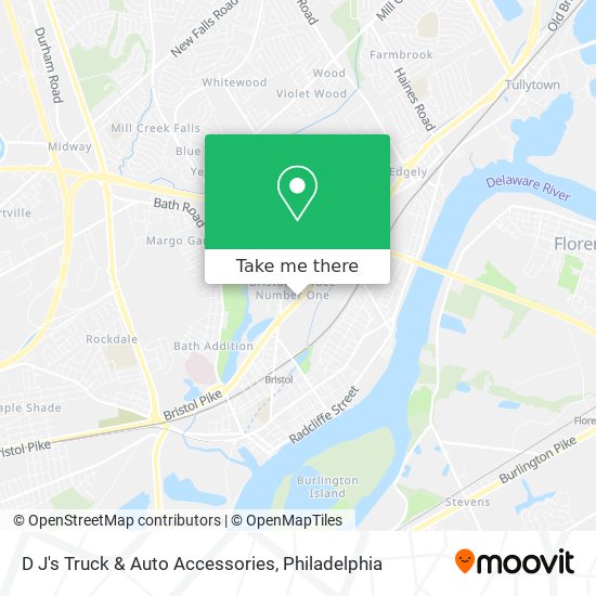 D J's Truck & Auto Accessories map