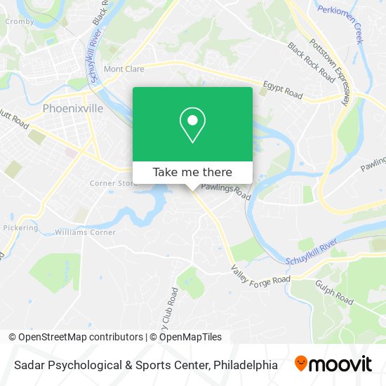 Mapa de Sadar Psychological & Sports Center