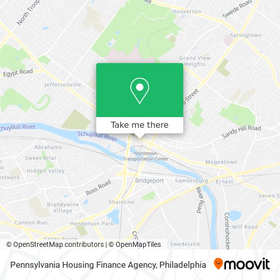 Pennsylvania Housing Finance Agency map