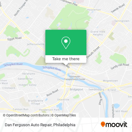 Dan Ferguson Auto Repair map