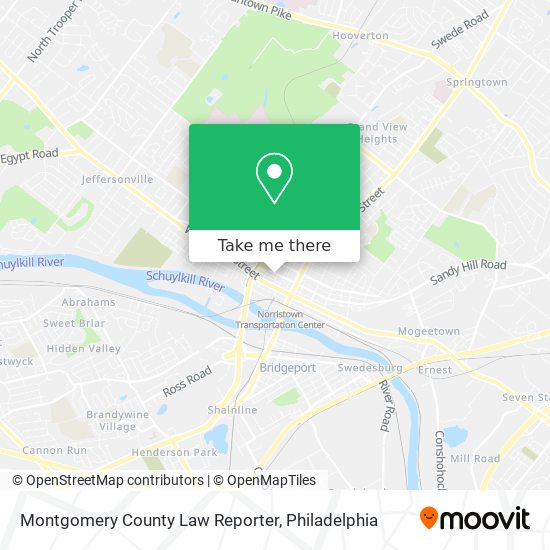 Montgomery County Law Reporter map