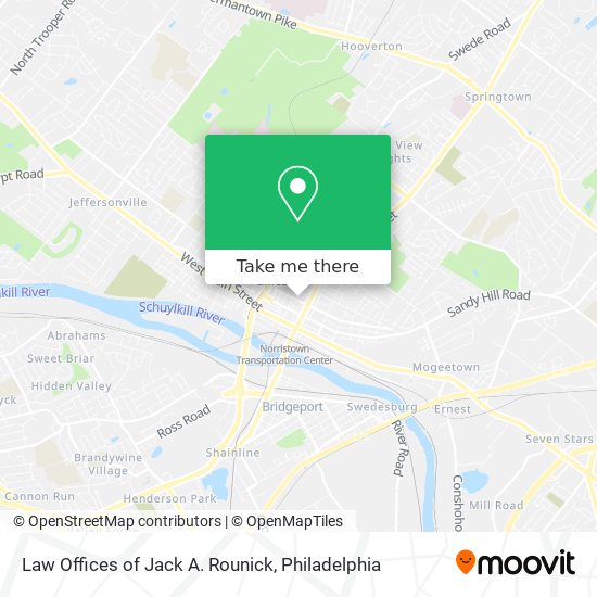 Mapa de Law Offices of Jack A. Rounick