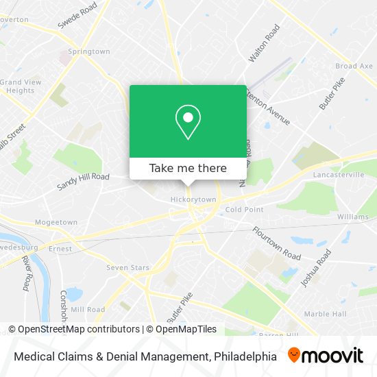 Mapa de Medical Claims & Denial Management