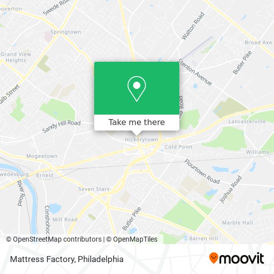 Mattress Factory map