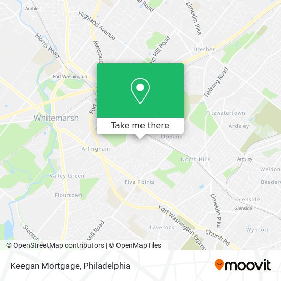 Keegan Mortgage map