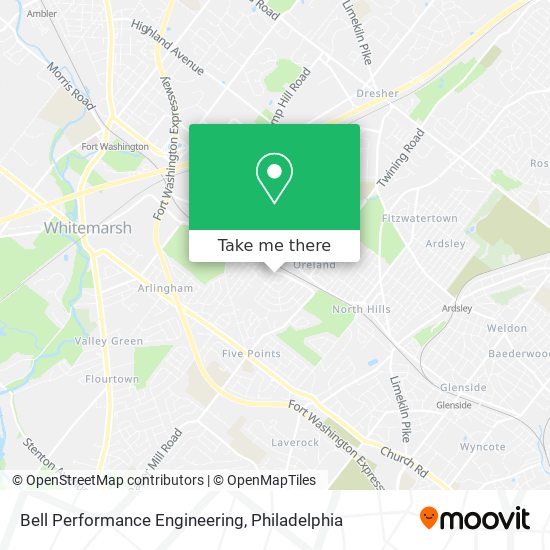 Bell Performance Engineering map