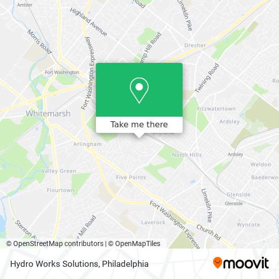 Hydro Works Solutions map