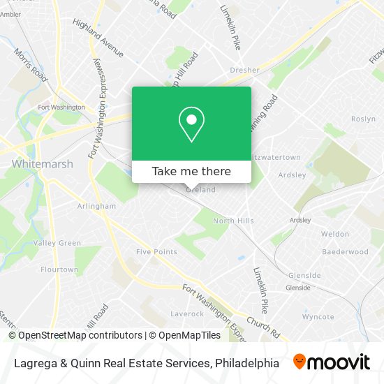 Mapa de Lagrega & Quinn Real Estate Services