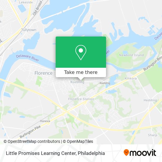 Mapa de Little Promises Learning Center