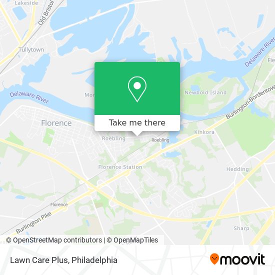 Lawn Care Plus map