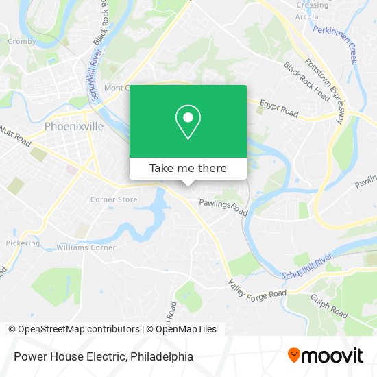 Power House Electric map