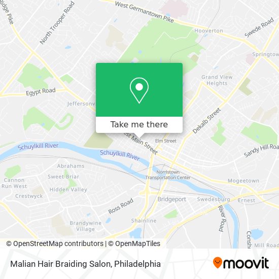 Malian Hair Braiding Salon map