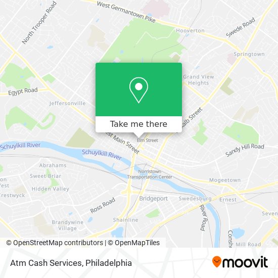 Atm Cash Services map