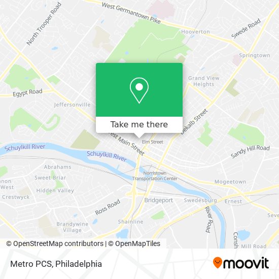 Metro PCS map