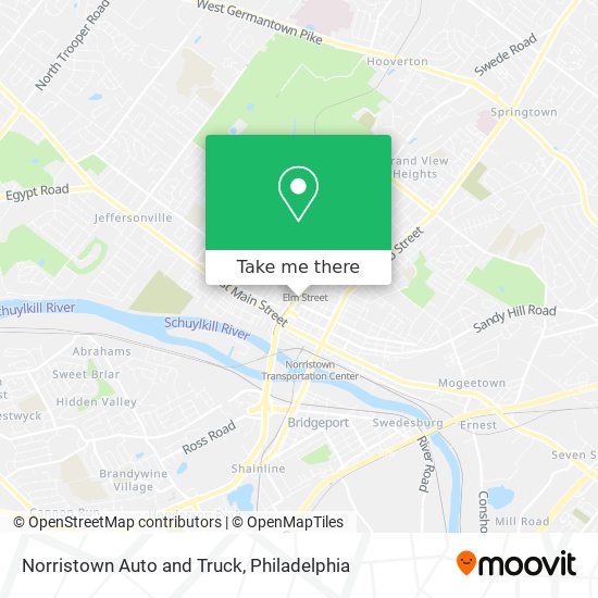 Mapa de Norristown Auto and Truck