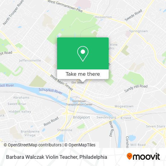 Barbara Walczak Violin Teacher map