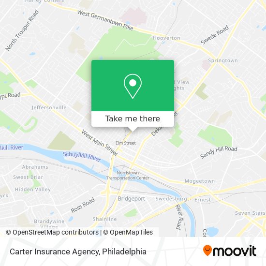 Carter Insurance Agency map