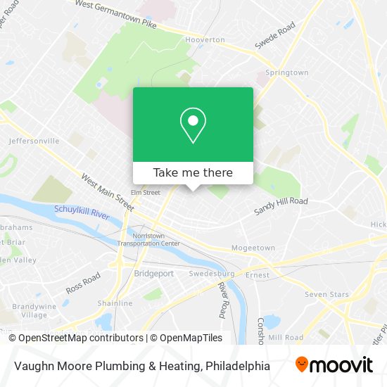 Vaughn Moore Plumbing & Heating map