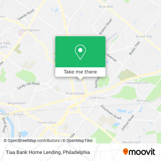 Mapa de Tiaa Bank Home Lending