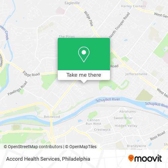 Accord Health Services map