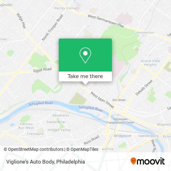 Viglione's Auto Body map