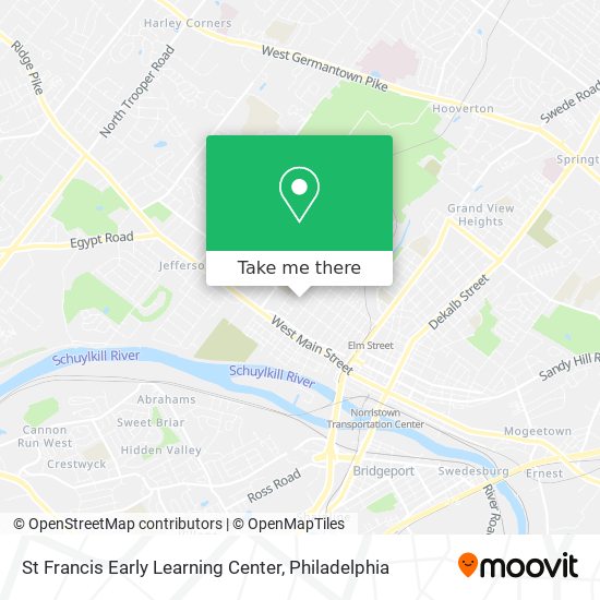 St Francis Early Learning Center map