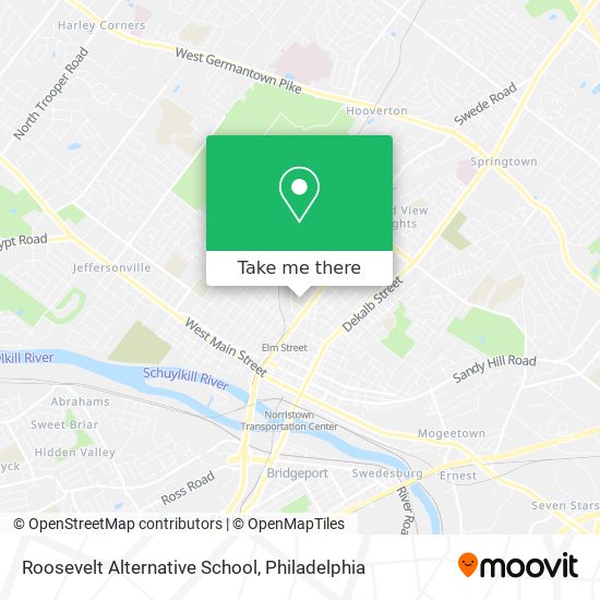 Roosevelt Alternative School map