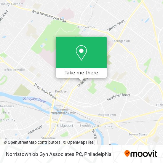 Norristown ob Gyn Associates PC map
