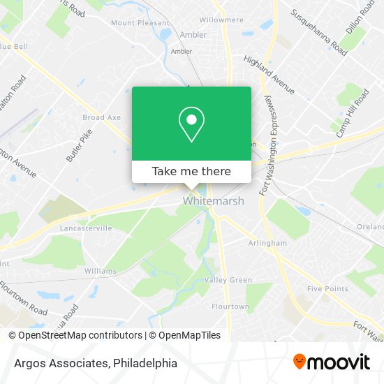Mapa de Argos Associates